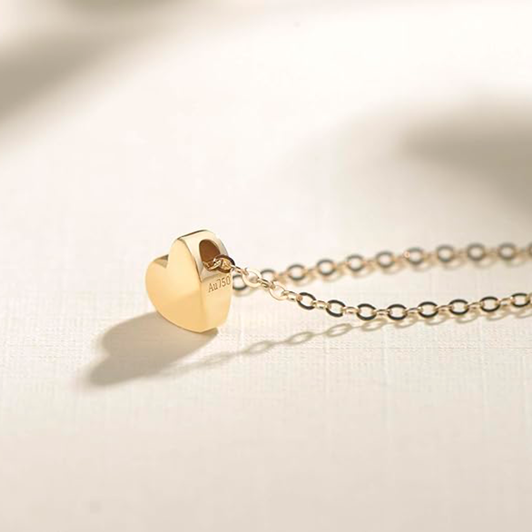 Colgante Corazón en Oro 18K